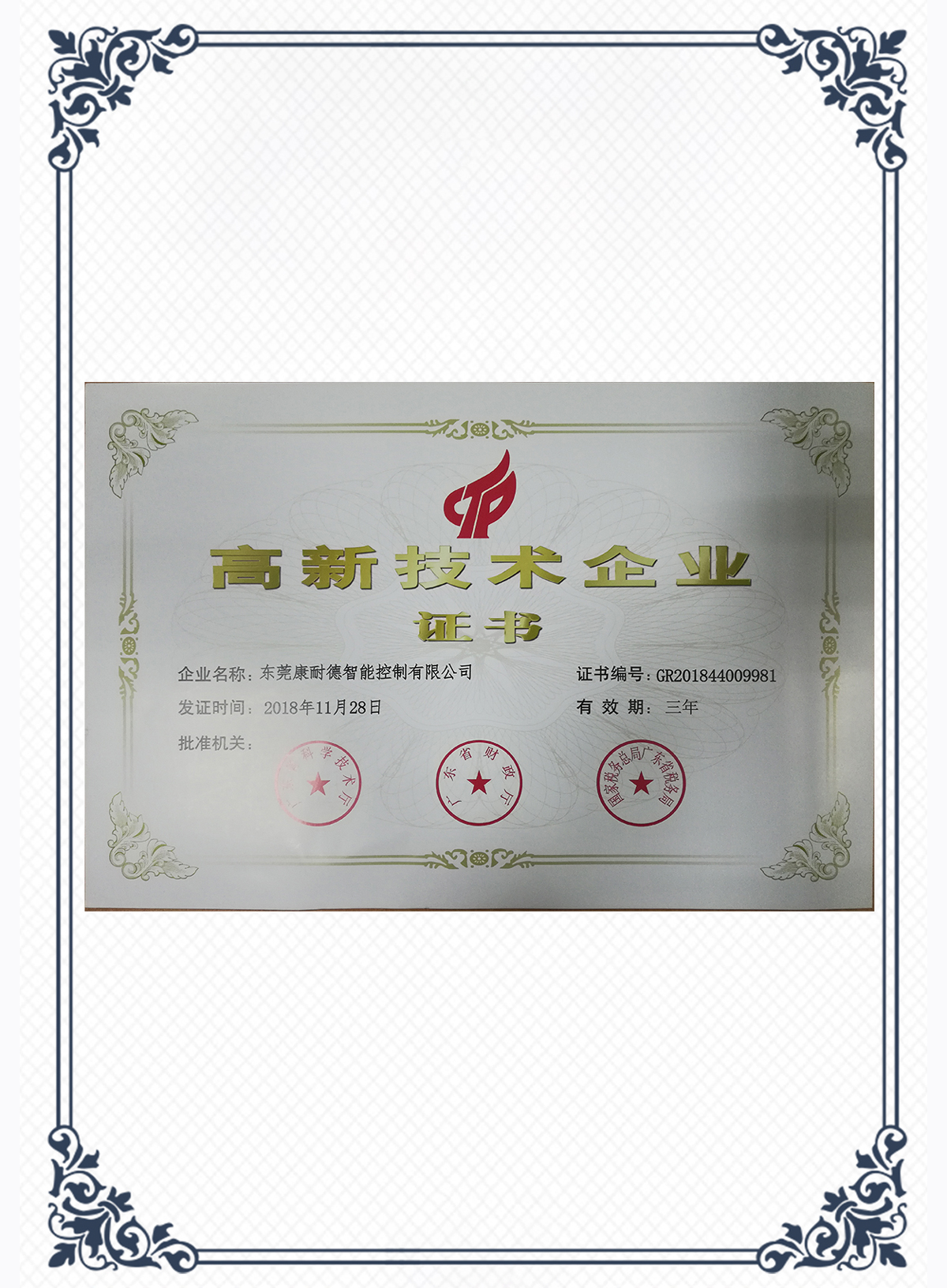 高新技術(shù)企業(yè)